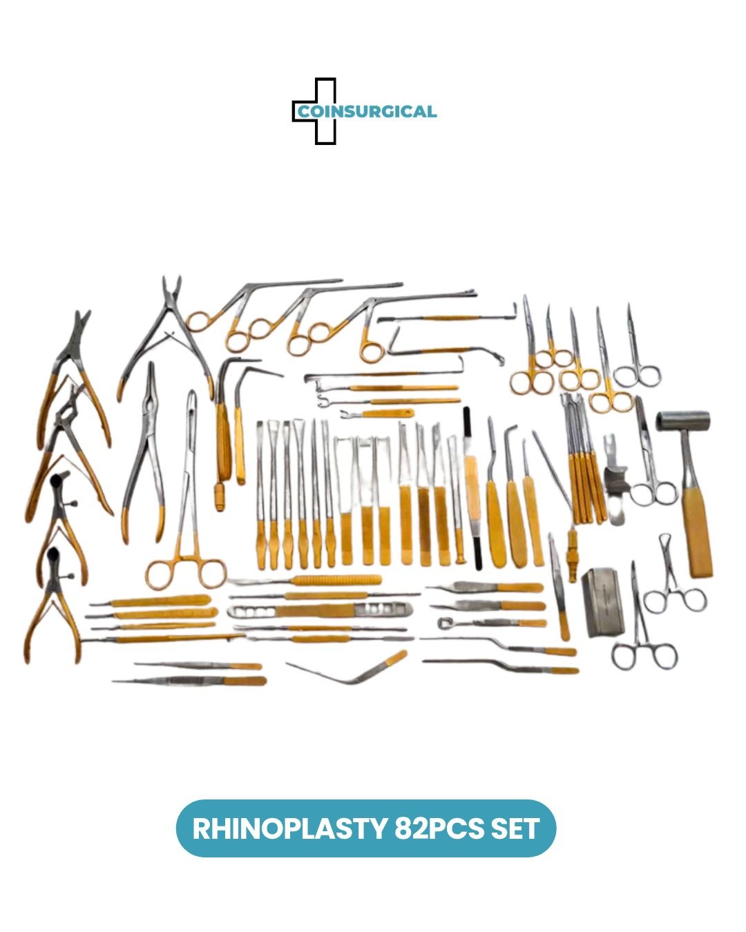 Rhinoplasty 82 PCS Set Gold